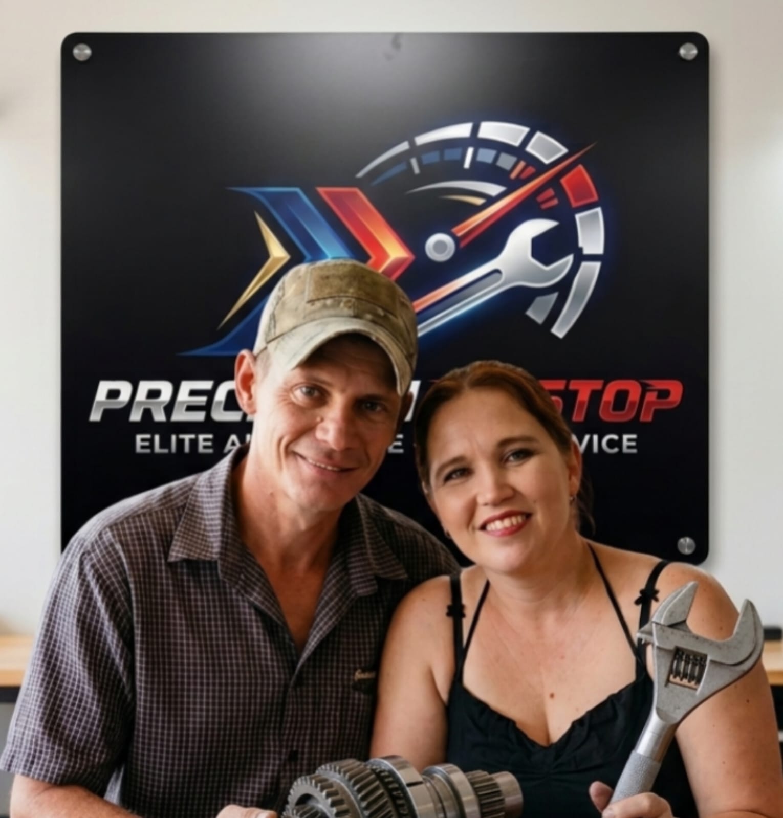 Precision Pitstop workshop in Centurion - family-owned auto repair business with professional mechanics